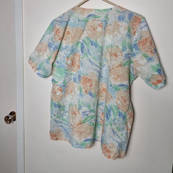 VINTAGE handmade grannycore blouse - Picture 3 of 3